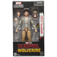 Deadpool & Wolverine Actionfiguren-Set, 15 cm Größe
