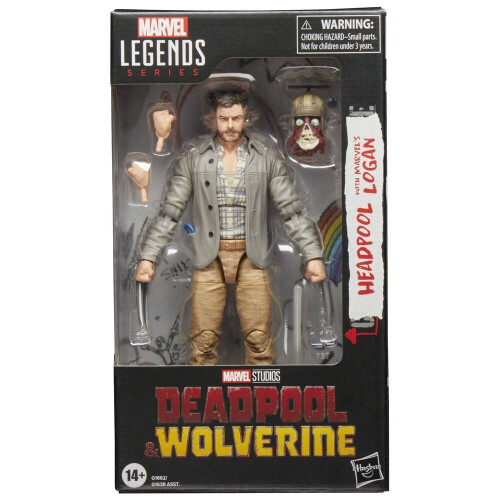 Deadpool & Wolverine Actionfiguren-Set, 15 cm Größe