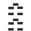 10Pcs Black Mini Blackboard Message Boards for Kids Crafts 4