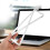 2Pcs Simple Metal Laptop Stand for Desk Silver Computer Holder Riser 5