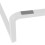 2Pcs Simple Metal Laptop Stand for Desk Silver Computer Holder Riser 6
