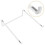 2Pcs Simple Metal Laptop Stand for Desk Silver Computer Holder Riser 9