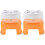 4Pcs Kids Portable Plastic Stool Step Stool Cartoon Style for Home Use 2