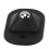 12PCS Self-Adhesive Mini Caster 2.8x4.5cm Black 13