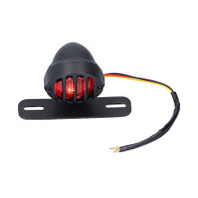 LED Lighting Motorcycle Tail Light Running Lamp Integrated Brake Light Weatherproof Design License Plate Bracket Vintage Motorcycle Light Turn Signal