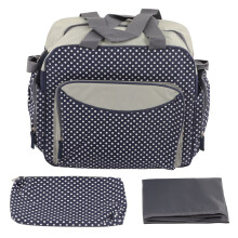 Adjustable Shoulder Strap Diaper Bag Tote Set Baby Bags for Mom Water-Resistant Stain-Resistant Multi-Function Mummy Bag Large Capacity Practical