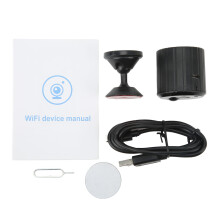 Outdoor Security Camera Featuring HD Smart Imaging Motion Detection Alerts Night Vision Mini Surveillance Rechargeable Battery WiFi Connected Hidden
