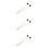 6Pcs Black Wool Felt Head Drum Mallets Durable Bamboo Bass Drum Sticks 6