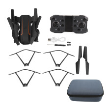 Hochauflösende Drohne mit 4K-Kamera, faltbarer RC-Quadrocopter für Anfänger und Fortgeschrittene, App-Anbindung, Gestensteuerung, WLAN-Streaming