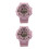 2St Digitale Kinderhorloge Outdoor Multifunctioneel Waterdicht Violet 7