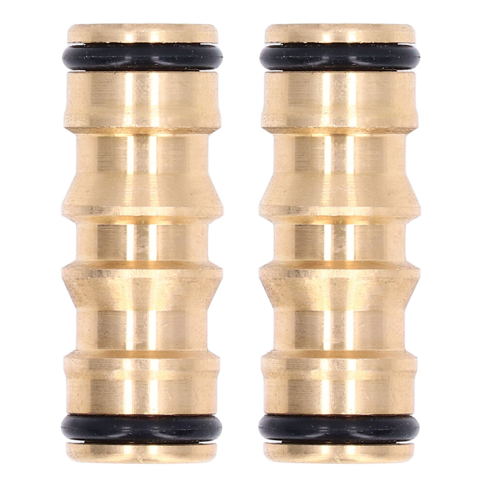 Water Hose Connector Male To Male Quick Connect Brass Material Leak Free Connection Universal Fit With Versatile Application Brass Garden Hose 9370362884190
