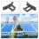 10Stk Wasserablauf Clips ABS Solarplatten Zubehör 3
