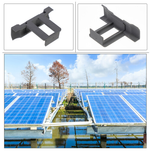 10Stk Wasserablauf Clips ABS Solarplatten Zubehör 2