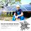 10Stk Wasserablauf Clips ABS Solarplatten Zubehör 6