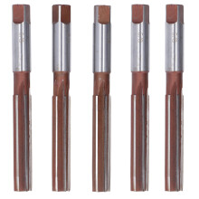 Manual Milling Cutter Tools, Hand Reamers Set with6Flutes H8Accuracy Alloy Steel Reaming Kit Straight Shank Design for Aluminum Cast Iron Copper