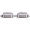 2Pcs Kitchen Silver Butter Storage Plate Stainless Steel 3