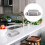 2Pcs Kitchen Silver Butter Storage Plate Stainless Steel 11