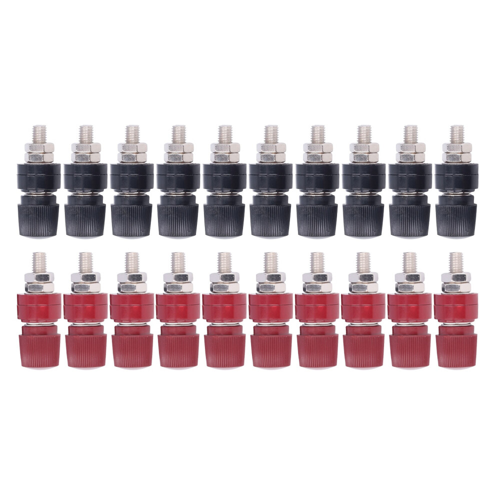 Wear Resistant Binding Post Terminal Block Insulated Post Pure Copper Terminal Flame Retardant Corrosion Resistant High Current Flexible To Use Easy 9180479443100