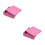 2St Vierkante Roze Met , Voor Snacks En Opslag 8