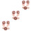 3Ensembles Bébé Roses Bandeaux Fleurs Pour - 5