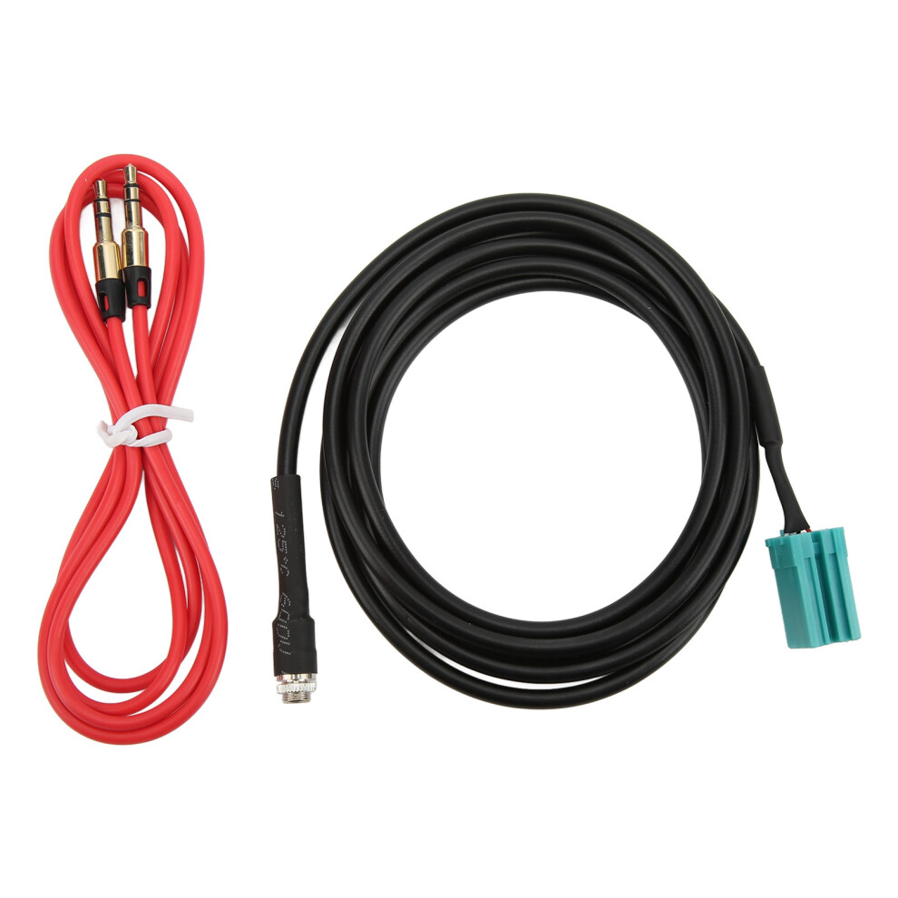 Premium3.5mm Aux Adapter For Car Radio Mini Iso Harness Converts Cd Port To Aux Input Plated Plug Excellent Durability And Sound Quality Gold 9049227935673