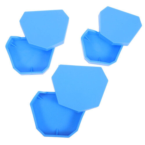 3Sets Sturdy Model Holder Plastic Base for Labs 1