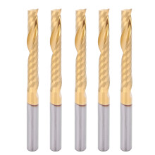 Milling Tools Spiral End Mills Single Flute High Speed Steel With Enhanced Coated Performance High Efficiency Fast Processing Speed Excellent