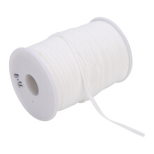 Easy To Use Hollow Pipe Tubing With Spool, Rubber Cord Flexible To Work And Lightweight For Sewing And Handmade Crafts, Cut Different Lengths Great