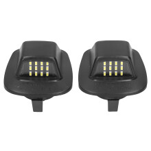 Vehicle License Plate Lamp LED Chip Bright White Long Life Energy Saving Plug In Waterproof Anti Shaking For Commercial Transport Marine Use