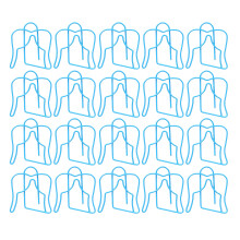 Small And Lightweight Paper Clips Cute Paper Clips Plastic Covered Wire Creative Design Not Easy To Break For Home Office And School Use