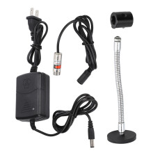 Werkplaats LED-lamp met magnetische voet, duurzame LED-verlichting, sterke magnetische voet, flexibele siliconencoating, zwanenhals voor boormachines.