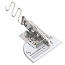 Flat Seamer Folder for Industrial Sewing, Curve Edge Binding Attachment with Adjustable Settings, Stainless Steel Bias Binder for Lockstitch Machines