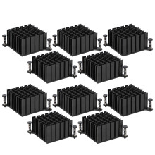 Dissipateur thermique pour composants électroniques, alimentation d'amplificateur de processeur, radiateur thermique de prévention des pannes