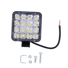 Štvorcové LED pracovné svetlo Pods4Inch48W zaplavené svetlomety pre jazdné terénne hmlové svetlo pre nákladné autá, pickupy, SUV, námorné