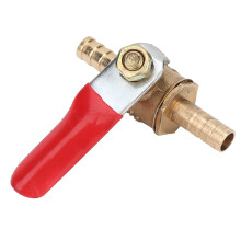 Válvula de bola de latón de alta ductilidad para altas temperaturas, interruptor de cierre, racor de tubería, adaptador de acoplamiento recto,