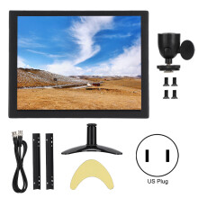 Resistente4: 3Monitor di sicurezza CCTV widescreen1024x768Monitor con display IPS HD e molteplici opzioni di ingresso per uso professionale di