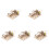 5Sets DIY Marmer Loop Lichtbruin Cognitief Speelgoed 3