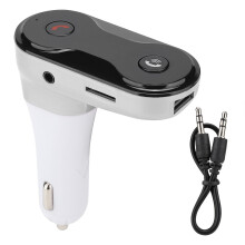 FM-Modulator-Transmitter für das Auto mit Rauschunterdrückungstechnologie und Freisprechfunktion für klare Kommunikation und hervorragende