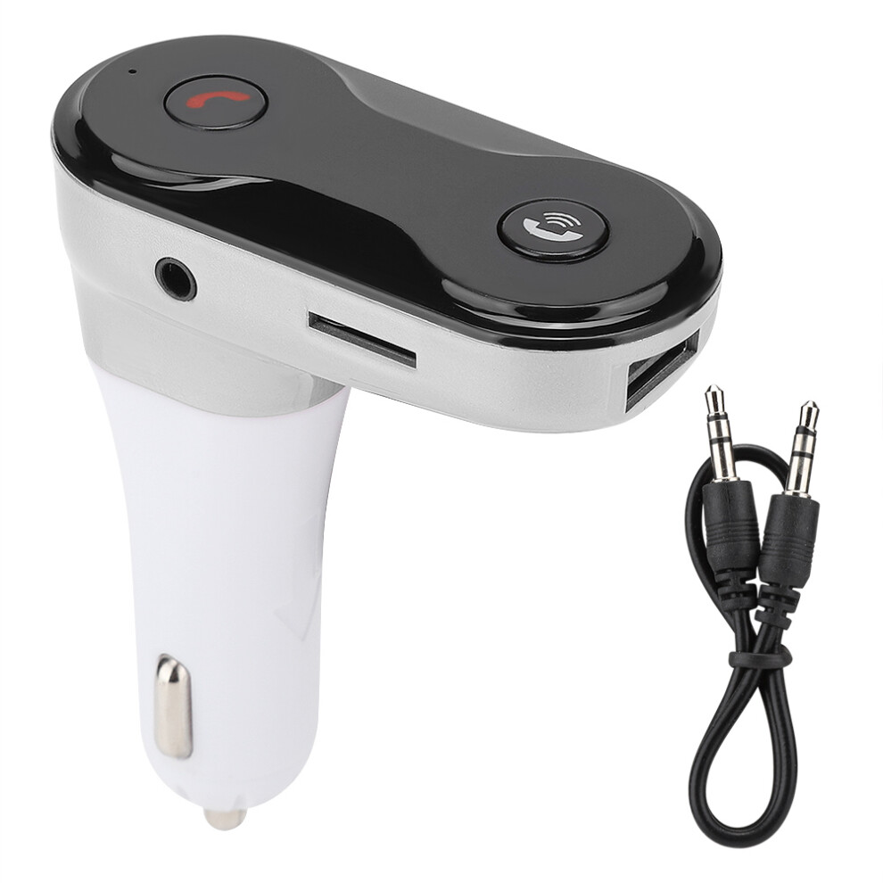 Fm Modulator Transmitter For Car With Noise Reduction Technology And Hands-Free Call Functionality Ensuring Clear Communication And Superior Audio 9009879117681