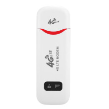 Plug and Play4G LTE Network Router, USB Powered Pocket Mobile Hotspot with High Speed Stable WPA WPA2Encryption, Increase Coverage Support Multiple