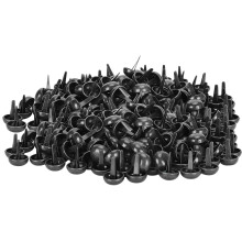 Upholstery Nails Vintage Style, Multiple Use Decorative Furniture Tacks Brass Tapered Stud Smooth Surface Anti Rust Mushroom Head Thumb Pins for