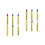 12Pièces Crayons Pour Enfants Kit Couleurs Assorties 4