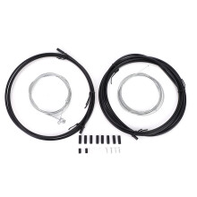 Kit universale di cavi freno per bicicletta in acciaio inossidabile, guaina per cavo di trasmissione, adatto a mountain bike, resistente al calore e