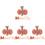 32St Multikleur Organenmodel Set Voor Studenten En Training 3