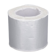 Self Adhesive Butyl Sealant With High Strength Flexibility, Reinforced Aluminum Foil Face Edge Protection Thermal Acoustic Shields Universal Fit For