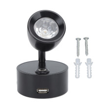 USB Charging Camper LED Light RV Reading Lights Interior Portable Flexible Lighting Direction Soft Lighting Design Low Power Loss for Travel Trailers