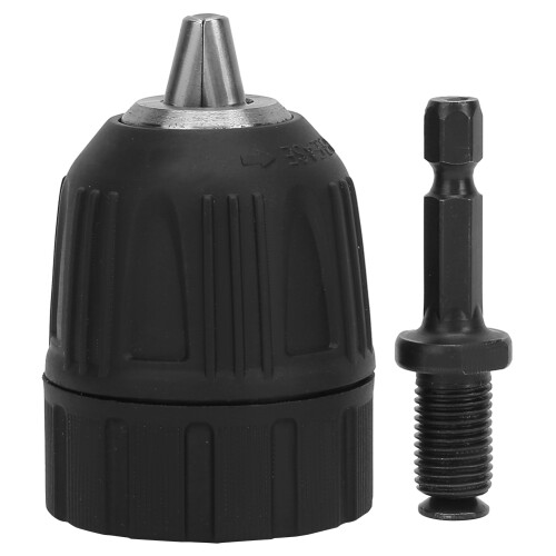 Tool Free Accessory Keyless Drill Chuck3Jaw Design Drill Conversion Tool Quick Change Conversion Adapter High Quality Material Widely Application