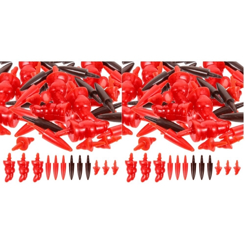 400St DIY Sneeuwman Van Plastic Voor Kerstversiering 1