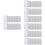 4Sets Portable White Chore Boards with Reward Behavior Charts 7
