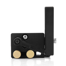 Groove Track Limit Function Ergonomic Design Durable Aluminium Alloy Material CNC Machining Clear Texture Professional Woodworking Tool Design